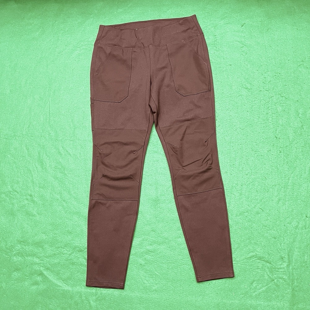 Carhartt Womens Force Fitted Midweight Utility Legging - Size Medium Brown